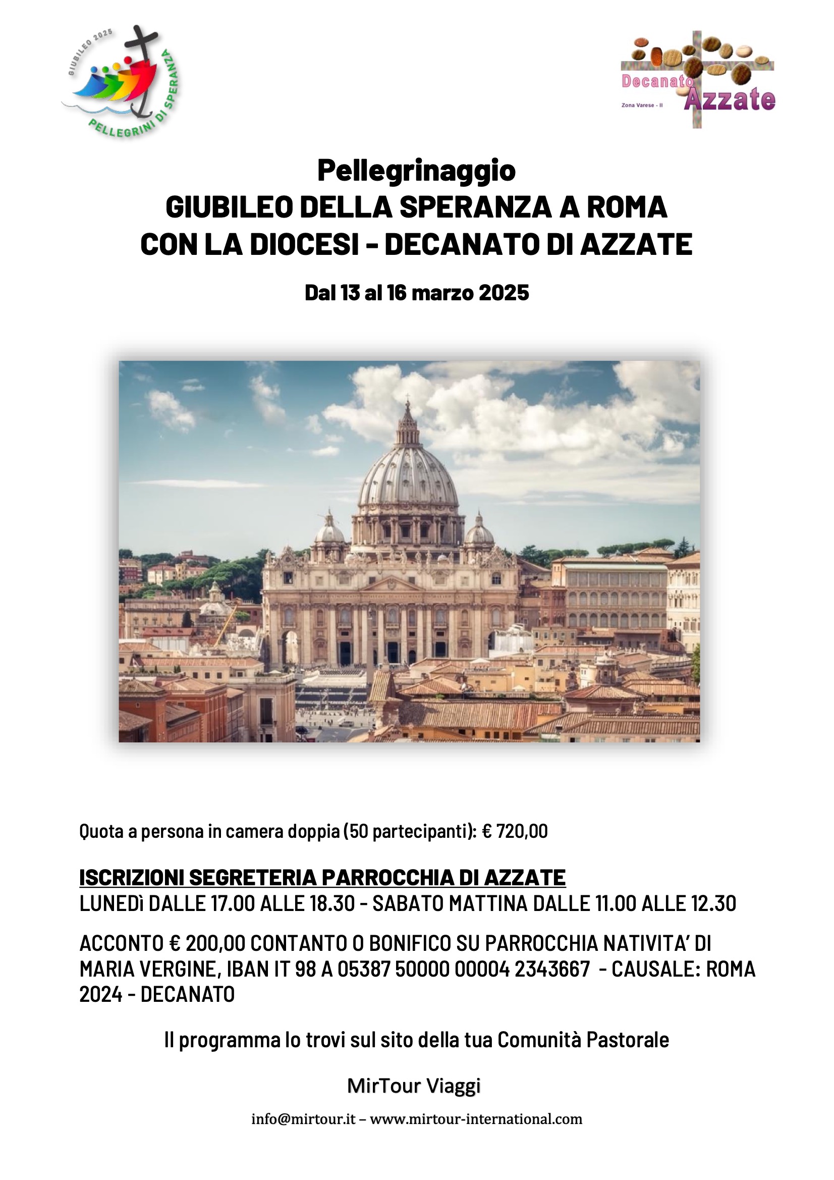 2024 giubileo della speranza Roma